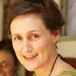 Julie, stage de yoga en Inde