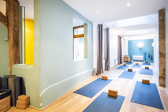 Studio de yoga Paris : La cour intérieure